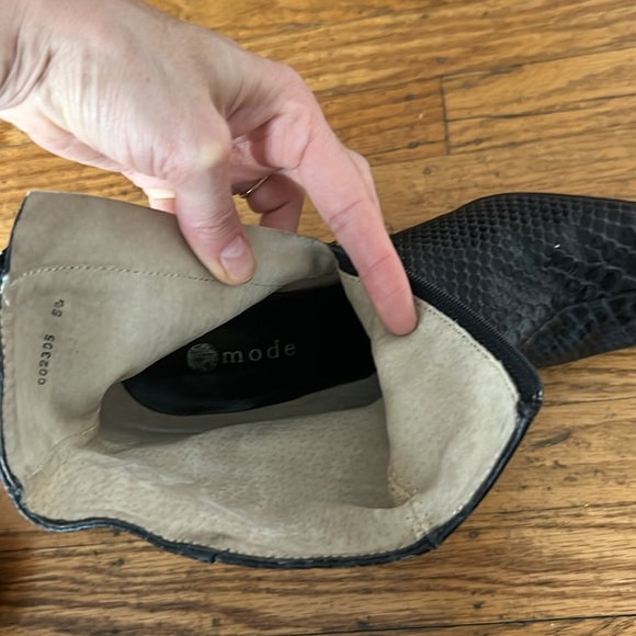 Square toe leather Boots’s - Picture 6 of 11